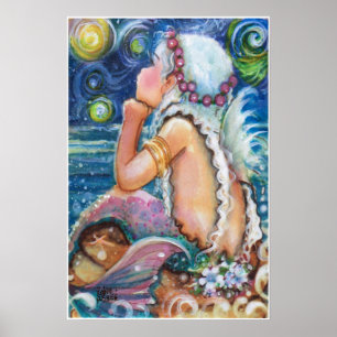 Poster Starry, Sirène De Nuit Starry