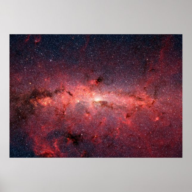Poster Stars Galaxy de la Voie Lactée (Devant)