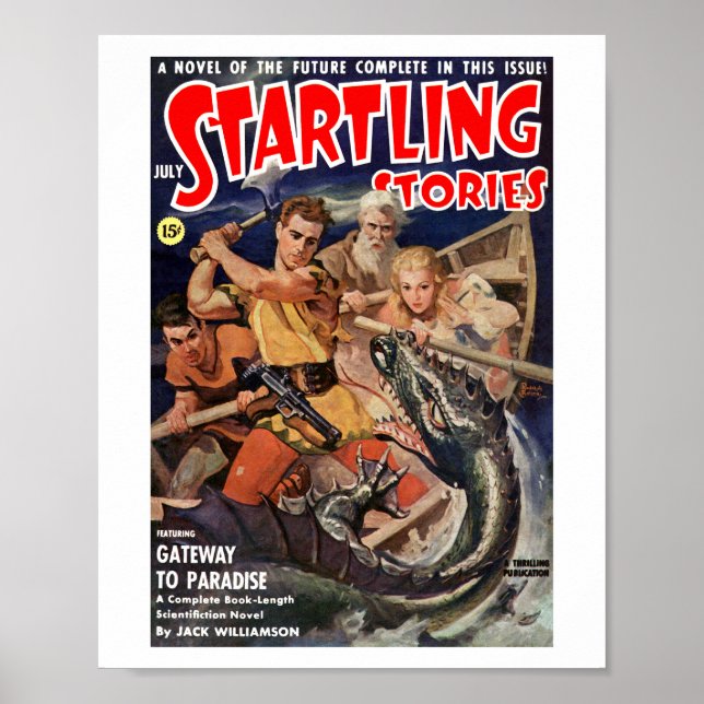 Poster Startling Stories (juillet 1941) (Devant)