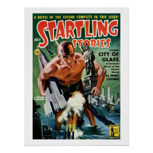 Poster Startling Stories (juillet 1942)