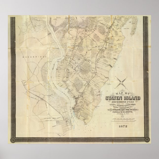 Poster Staten Island Sud (Devant)