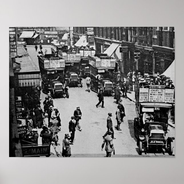 Poster Station de Finsbury Park, c.1923 (Devant)