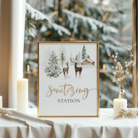 Station de nettoyage des cerfs forestiers de bois