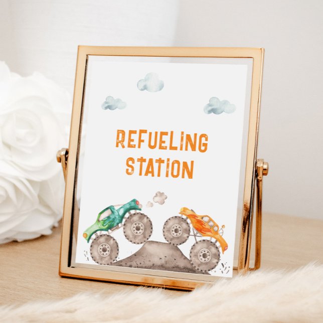 Poster Station de ravitaillement Monster Bash (Créateur téléchargé)