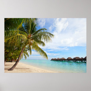 Poster Station exotique