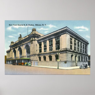 Poster Station ferroviaire centrale NY n° 2