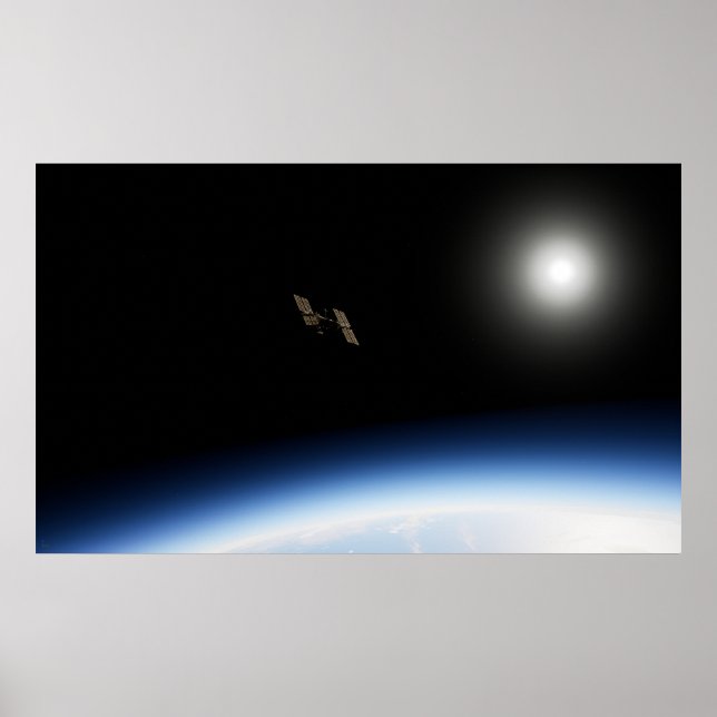 Poster Station spatiale internationale (Devant)