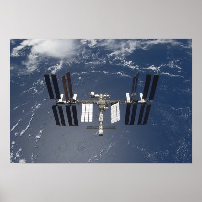 Poster Station spatiale internationale 16 (Devant)
