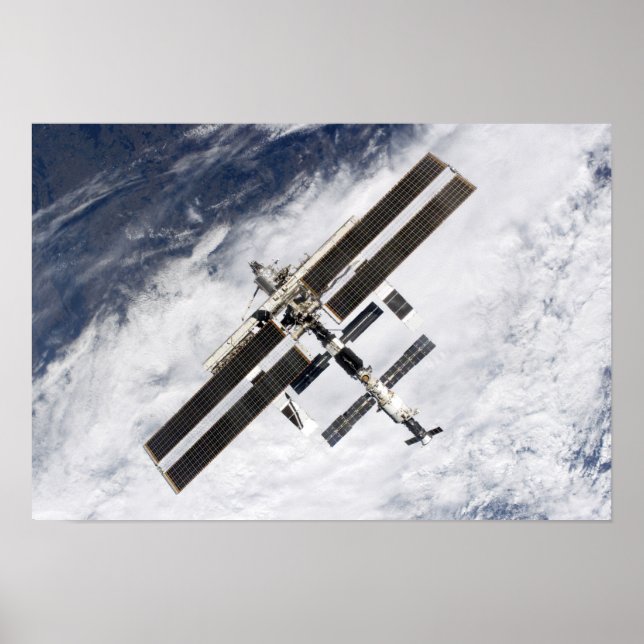 Poster Station spatiale internationale 7 (Devant)
