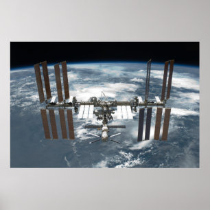 Poster Station spatiale internationale (ISS)