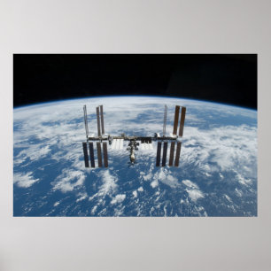 Poster Station spatiale internationale (ISS)