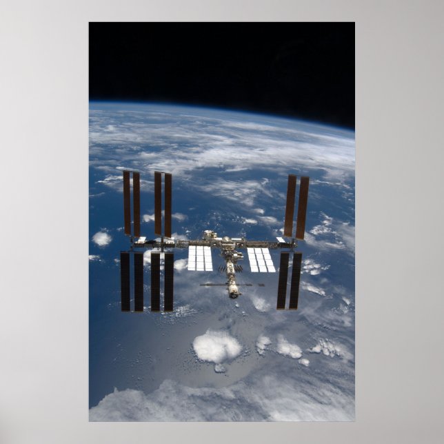 Poster Station spatiale internationale (ISS) (Devant)