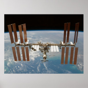 Poster Station spatiale internationale (ISS)