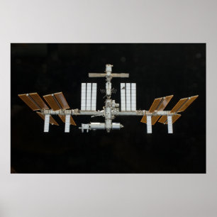 Poster Station spatiale internationale (ISS)