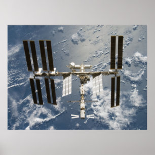 Poster Station spatiale internationale (ISS)