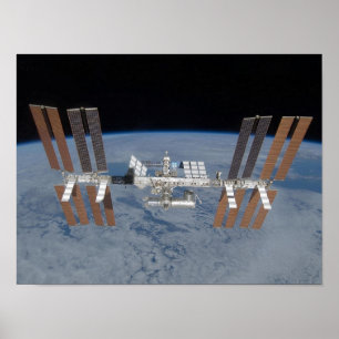 Poster Station spatiale internationale ISS