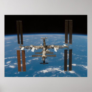 Poster Station spatiale internationale (STS-117)