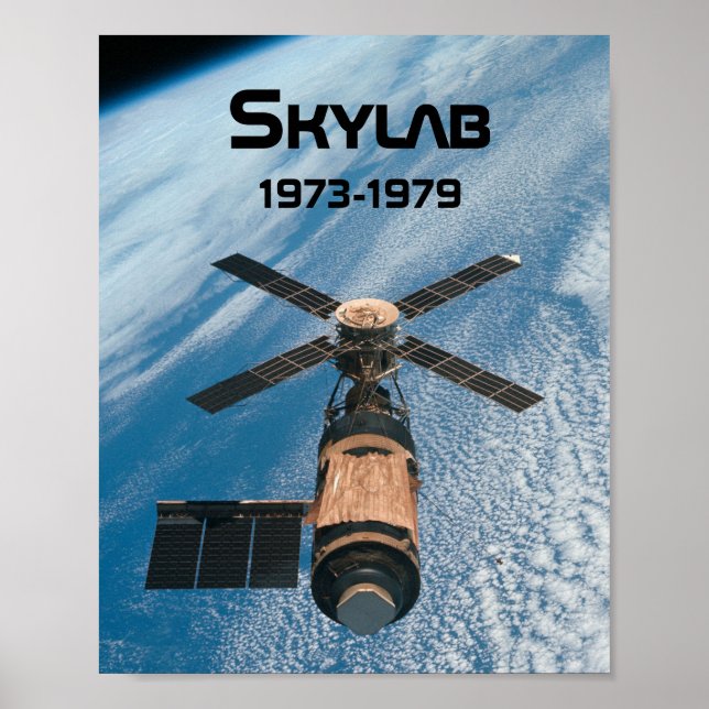 Poster Station spatiale Skylab (Devant)