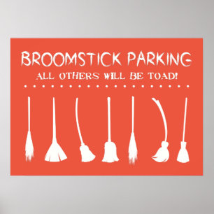POSTER STATIONNEMENT BROOMSTICK