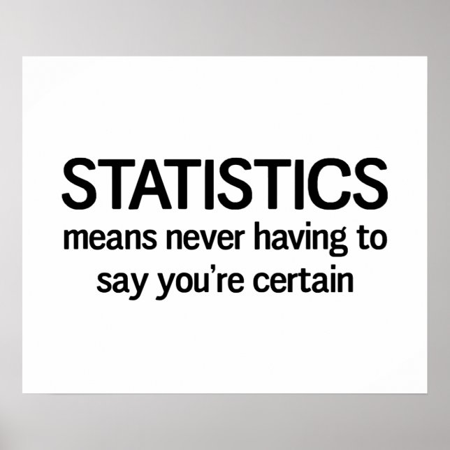 Poster Statistics (Devant)