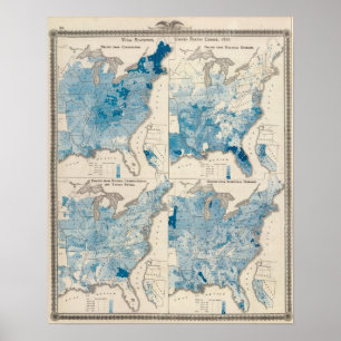 Poster Statistiques de l'état civil, recensement unifié