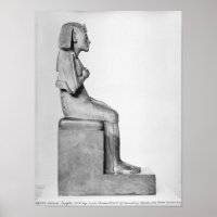 Statue assise d'Amenophis IV