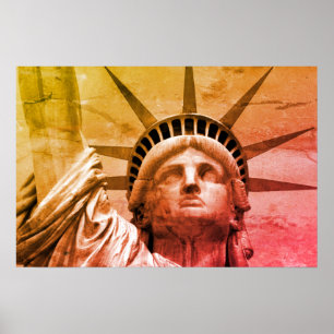 Poster Statue d'Art Pop de Liberty New York