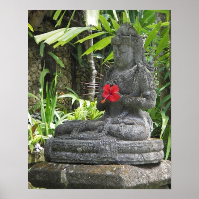 Poster : Statue de Bali (Devant)