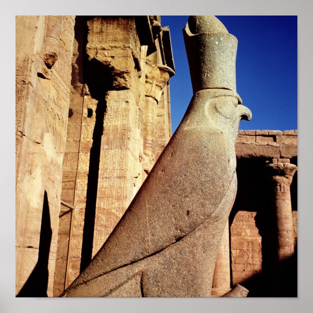 Poster Statue de Horus (Devant)