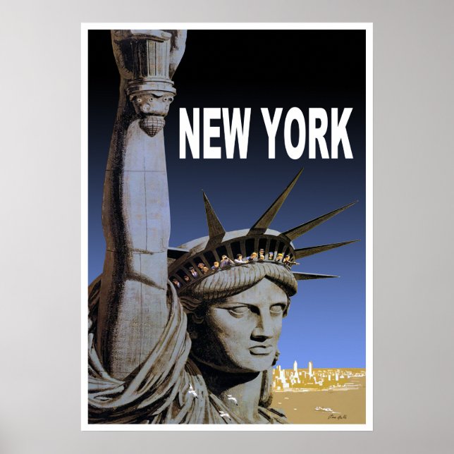 Poster Statue de la Liberté (Devant)