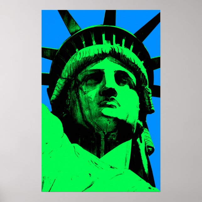 Poster Statue de la Liberté (Devant)