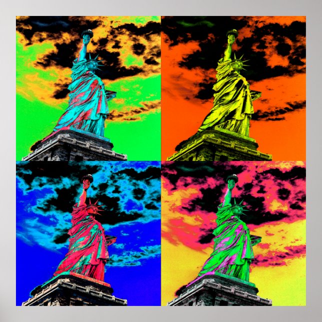 Poster Statue de la Liberté (Devant)