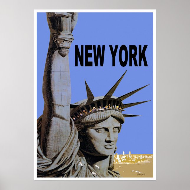 Poster Statue de la Liberté (Devant)