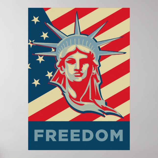 Poster Statue de la Liberté (Devant)