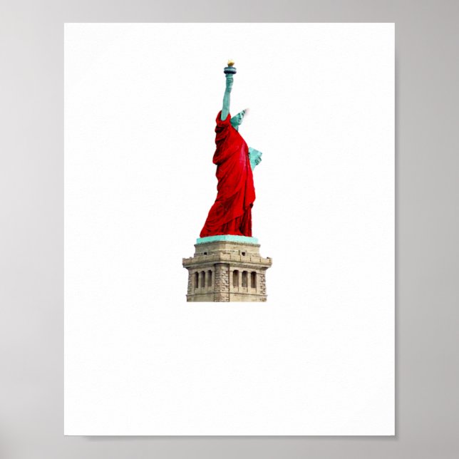 Poster Statue de la liberté de la servante (Devant)