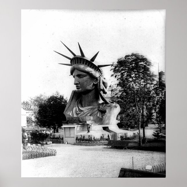 Poster Statue de la Liberté Paris France (Devant)