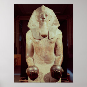 Poster Statue de la reine Makare Hatshepsut