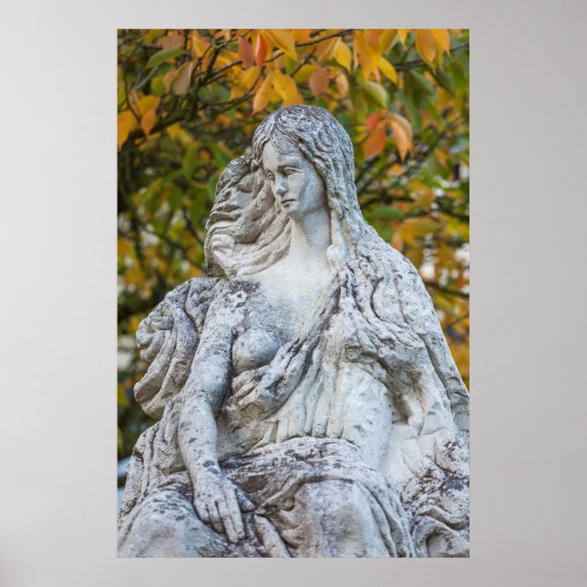 Poster Statue De La Sirène Loreley (Devant)