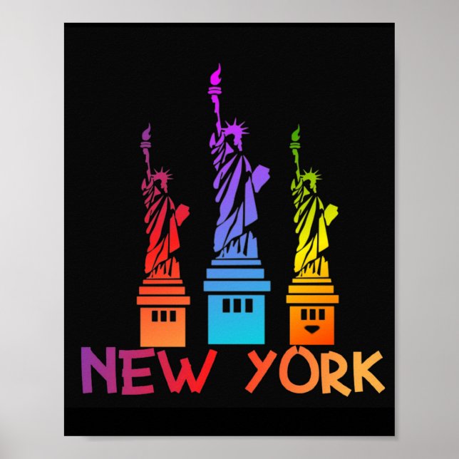 POSTER STATUE DE LIBERTÉ NEWYORK (Devant)