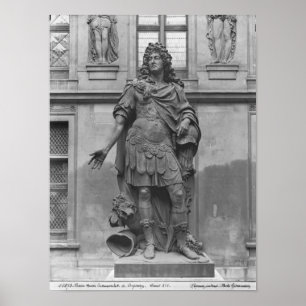 Poster Statue de Louis XIV