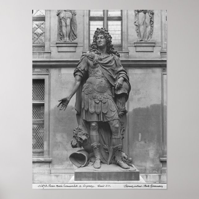 Poster Statue de Louis XIV (Devant)