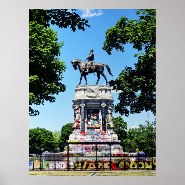 Poster Statue de Robert E. Lee (Devant)