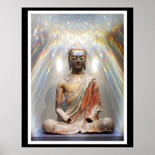 Poster Statue de Siddhartha Gautama