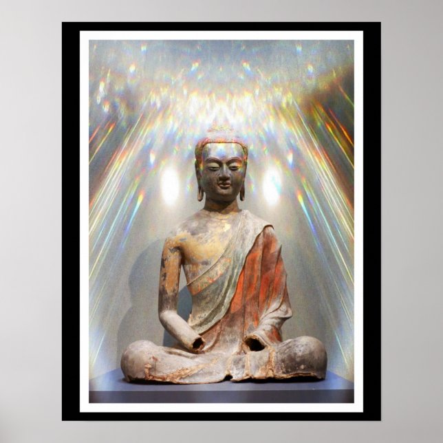 Poster Statue de Siddhartha Gautama (Devant)