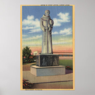 Poster Statue des Garces de Padre dans Garces Circle