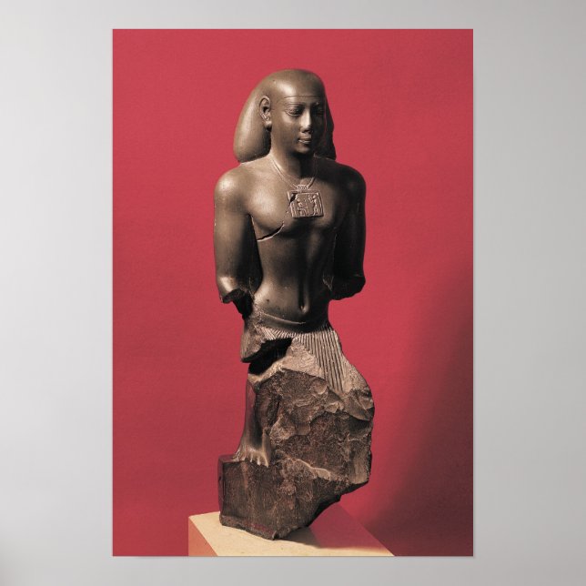 Poster Statue d'Iahmes Saneith (Devant)