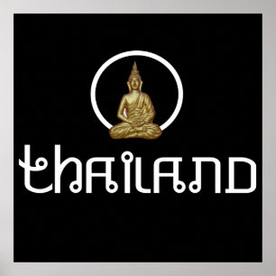 Poster Statue d'or de la Thaïlande