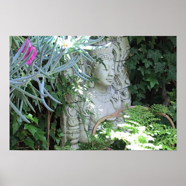 Poster Statue du Bouddha (Devant)