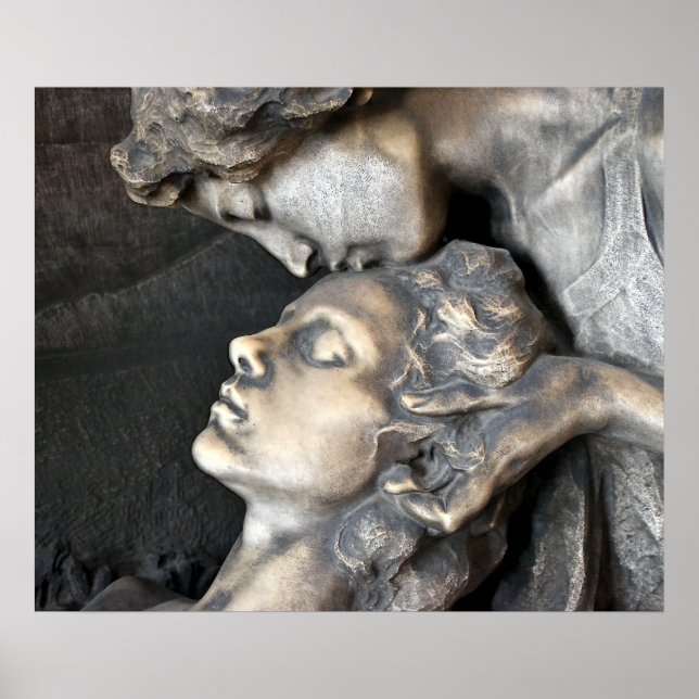 Poster Statue du cimetière de Milan (Devant)