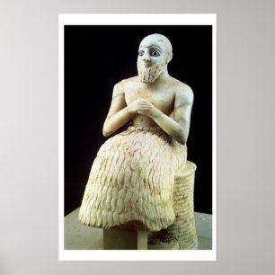 Poster Statue du fonctionnaire Ebih-IL, du temple de